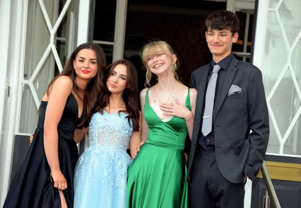 Somercotes Academy's first year 11 prom.