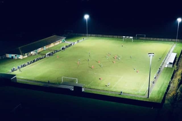 Eslaforde Park will host both Sleaford Town and Pinchbeck United next season. Photo: Sleaford Town FC.