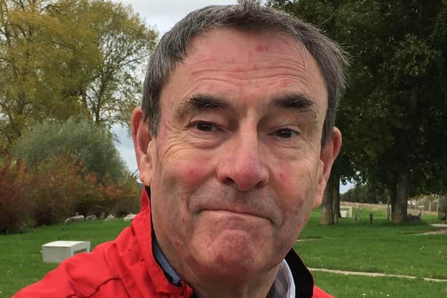 Louth author Rob Joynson, who has published his second book of poems.