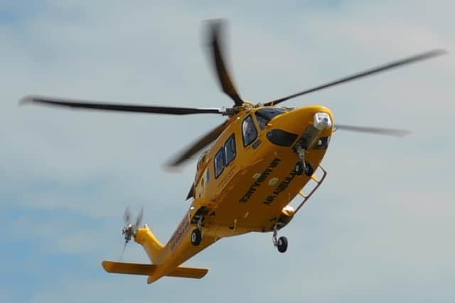 The Lincs and Notts Air Ambulance.