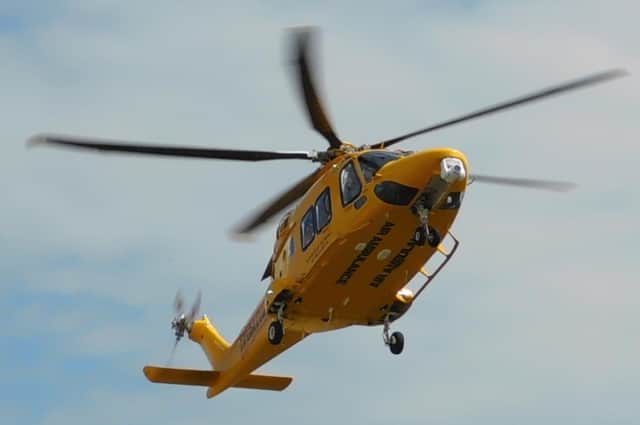 The Lincs and Notts Air Ambulance.