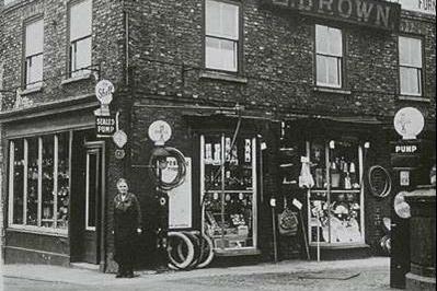 An historic picture of the Bridge Street premises. Photo: Horncastle History & Heritage Society’s Town Archive