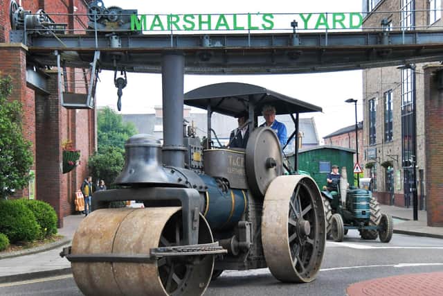 More than 20 original Marshall Tractors and steam engines were in Gainsborough