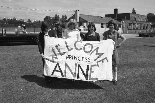 Boston welcomed its first senior royal visitor of the 20th century in June 1977 when Princess Anne came to the town to officially open Boston's Pilgrim Hospital.