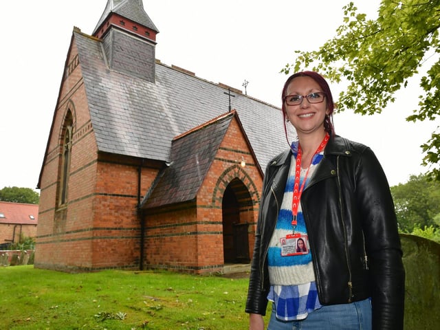 Pauline Carroll - local community officer for the Church Conservation Trust.