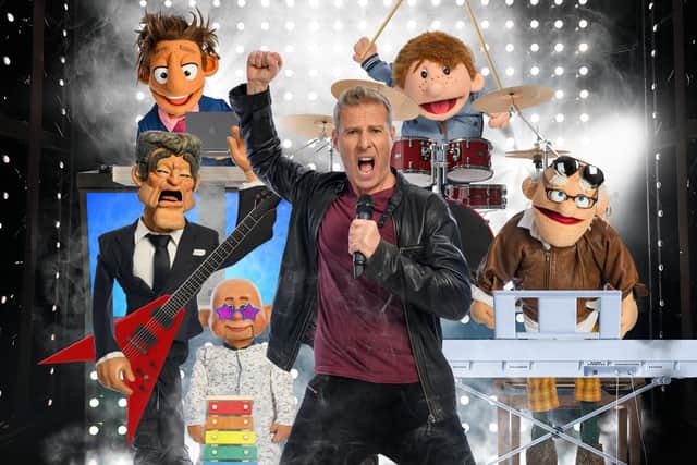 Paul Zerdin and his companions have been a hit around the world (photo: Steve Ullathorne)
