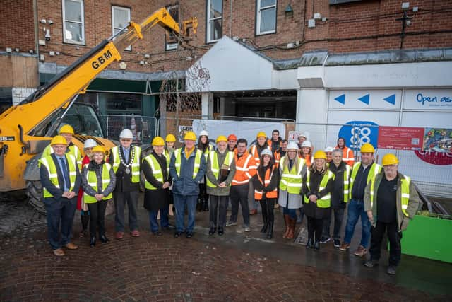 Demolition of the former Lindsey Centre in Gainsborough has now started to make way for a new cinema