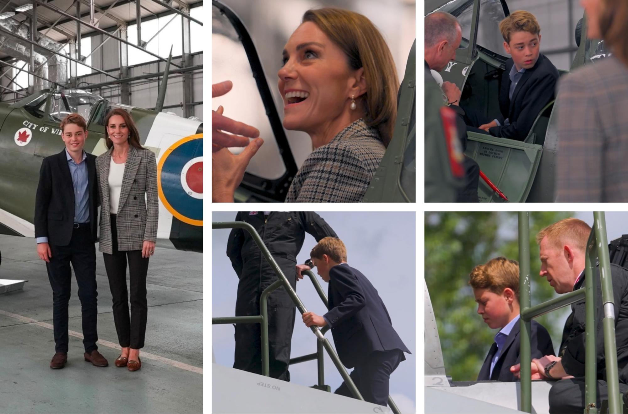 Prinzessin von Wales und Prinz George besuchen Lincolnshire anlässlich des ...