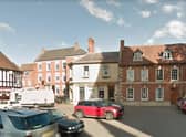 A view of the Market Place in Sleaford where the outdoor dining areas are proposed. Photo: Google.