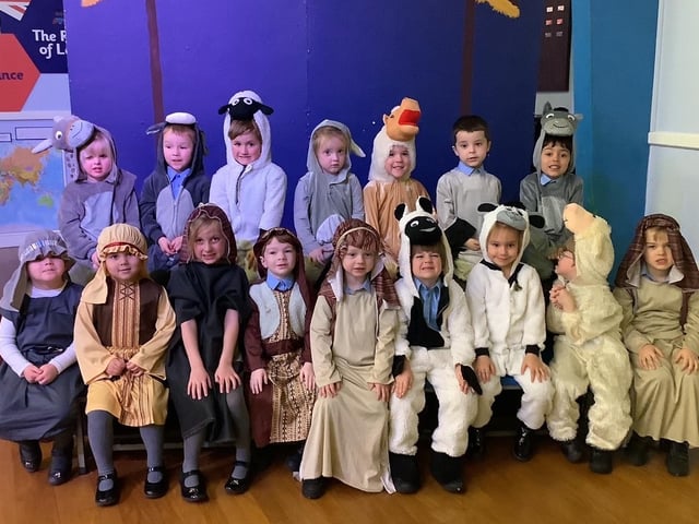 More of the cast from William Alvey School's Christmas plays.
