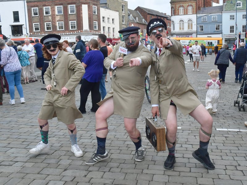 More of the fun on offer for visitors to the Market Place.