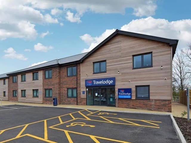 A plan for an 80-bed Travelodge hotel and drive-thru Starbucks has been submitted to ELDC.