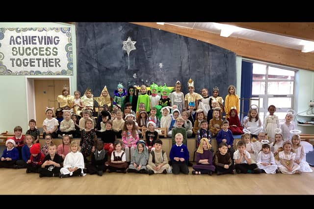 Kirton Primary School's year two class.