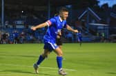 Jordan Helliwell - off the mark for Trinity.