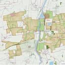 Masterplan for the proposed One Earth solar farm across Lincolnshire and Nottinghamshire