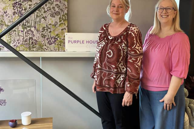 Alice Vine and Sarah Beddows from Purple House Clinic Lincoln.j
