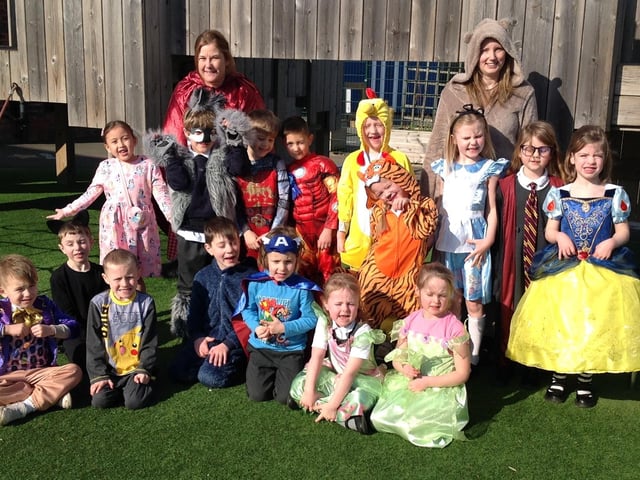 Skylarks Class at Marshchapel Infants School.
