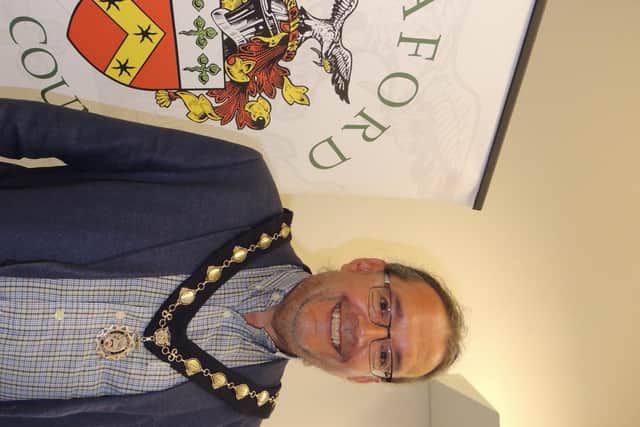 Coun Dave Darmon, new Deputy Mayor of Sleaford.