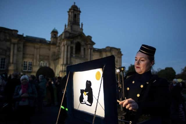 Usherette - some of the street theatre planned for RiverLight.