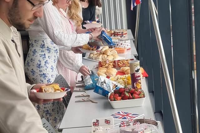 Sixth formers at The Deepings organised a special street party