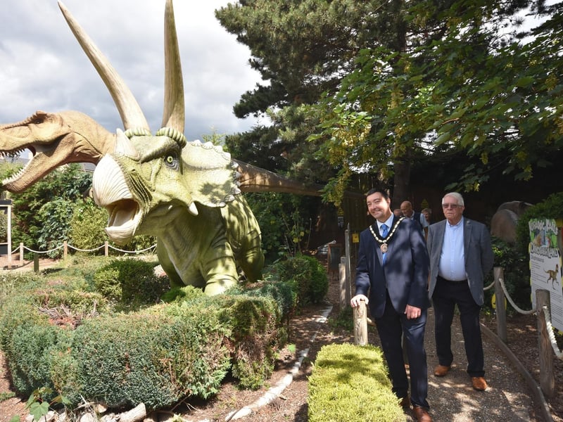 Jurassic Falls is one of the latest additions to Skegness Aquarium.