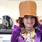Talon, 5, as Willy Wonka.