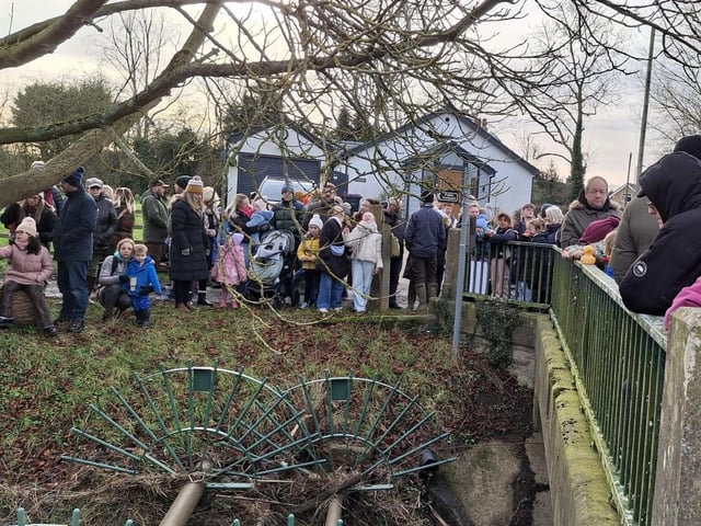 It was a great turn out for the duck race. Photo: Ron Folgate