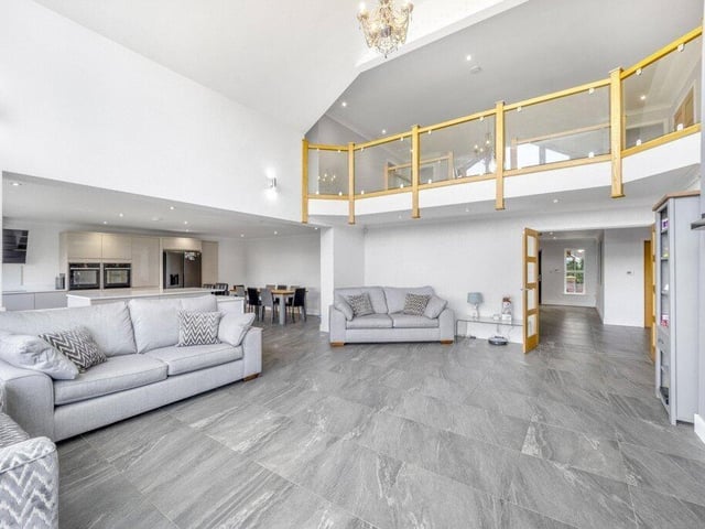 Another angle on the living room.