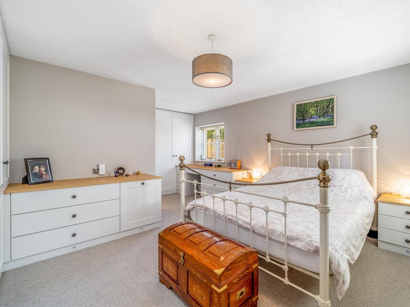 The principal bedroom.