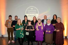 All the NK Community Champion Awards winners for 2024. Photo: Chris Vaughan Photography for NKDC