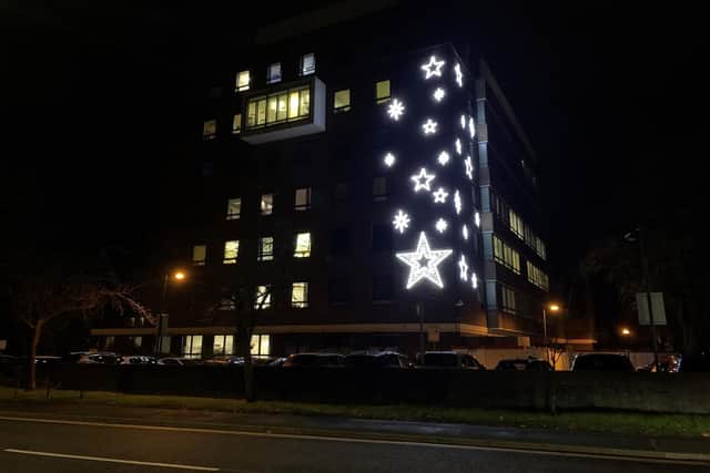 Christmas Lights at Lincoln County Hospital 2024