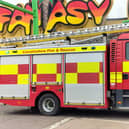 A fire broke out at a chip shop at Fantasy Island over the weekend.