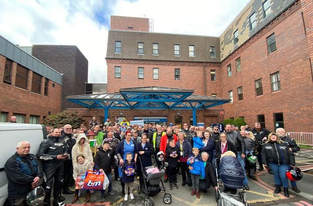 Last year’s Scunny Bikers Easter egg run. Image: Health Tree Foundation