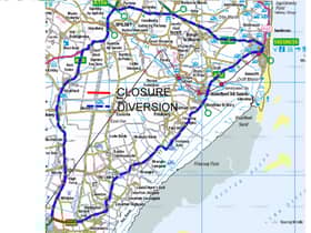 The night-time diversion work for HGVs.