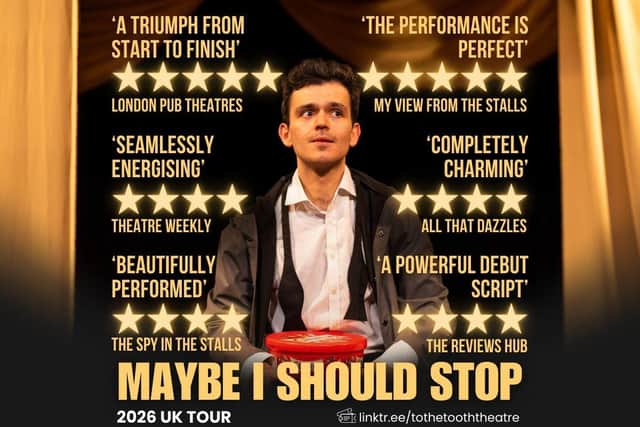 Five star, award-nominated dark comedy tours the UK.