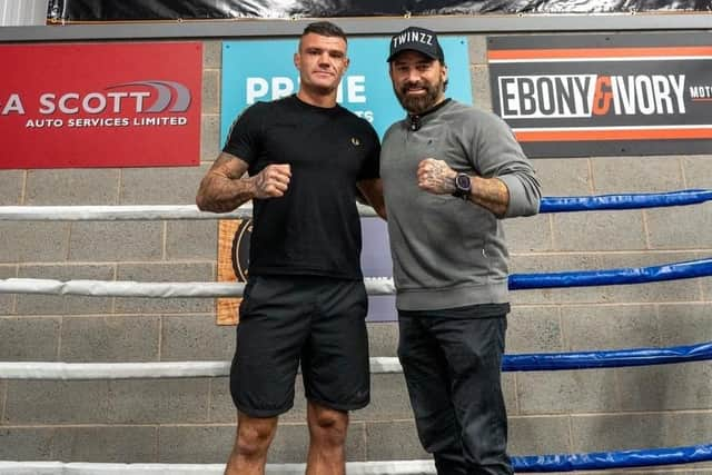 Ant Middleton was invited to officially open Franco's Boxing Club in Gainsborough