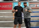 Ant Middleton was invited to officially open Franco's Boxing Club in Gainsborough