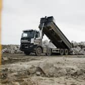 Rock armour delivery