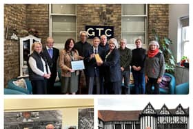 Three heritage sites in Gainsborough have been given a special Historic Heart Award