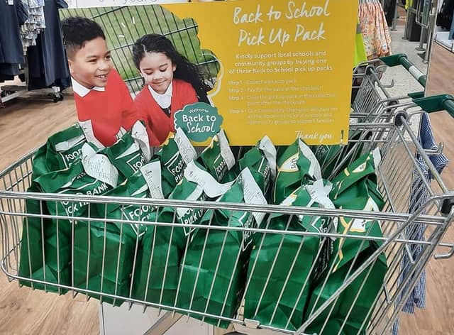 The Back to School Pick Up Packs are available at Morrisons