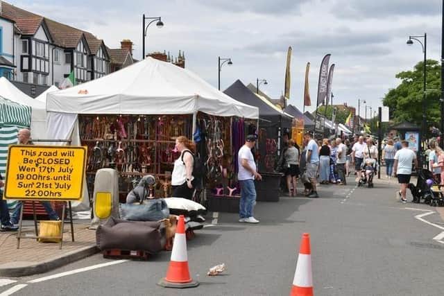 The Continental Street Market in Skegness reported started with good vibes.