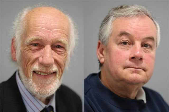 Coun Owen Bierley and Coun Paul Howitt-Cowan