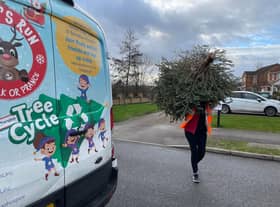Recycle your tree and help St Barnabas Hospice