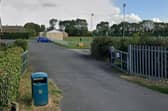 Ruskington sports pavilion and playing field. Credit: Google