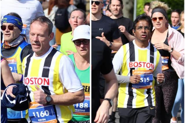 Kevin & Nijil Mid Race.