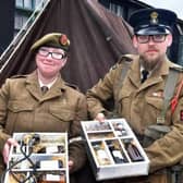 Wartime re-enactors from Thorpe Camp's 1940s day two years ago.