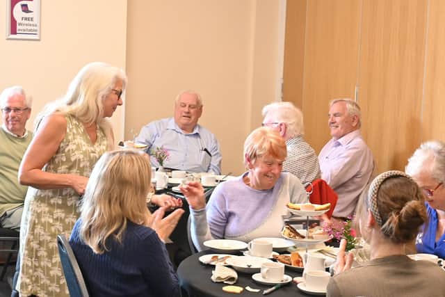 Evergreen Sleaford volunteers at their celebration event.