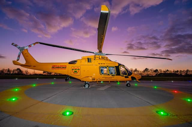 Lincs & Notts Air Ambulance.