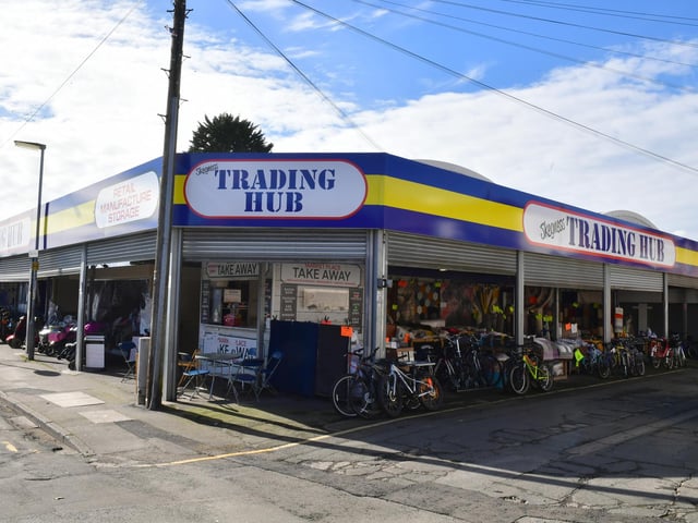The new look Skegness Trading Hub in Briar way.