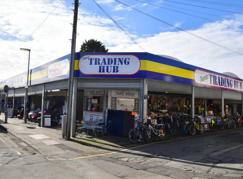The new look Skegness Trading Hub in Briar way.